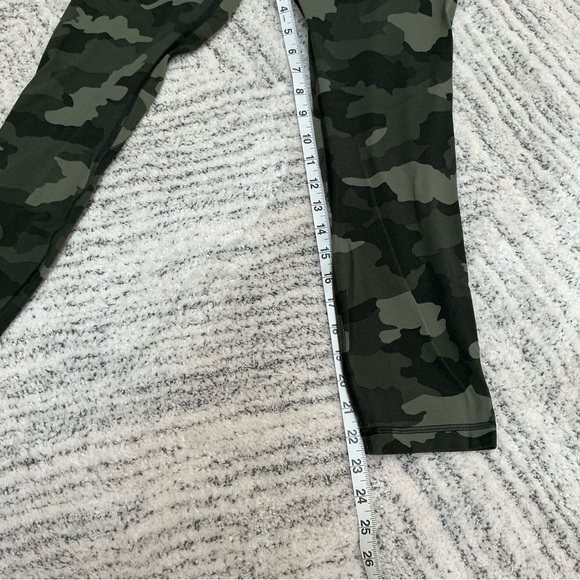Lululemon | Align High-Rise Crop 23" Heritage 365 Camo Medium Olive size 8 - Picture 12 of 13